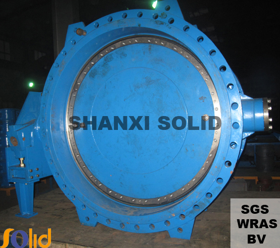 double flange eccentric butterfly valve