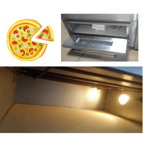 промышленная двойная печь пиццы палубы 220В, оборудование печи пиццы ресторана автоматическое