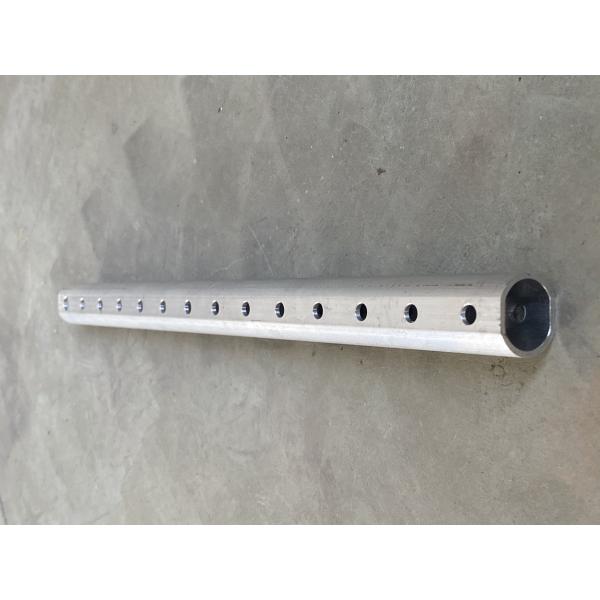 Custom Aluminum Extrusions Profiles for CNC Processing Punching Drilling and Cutting