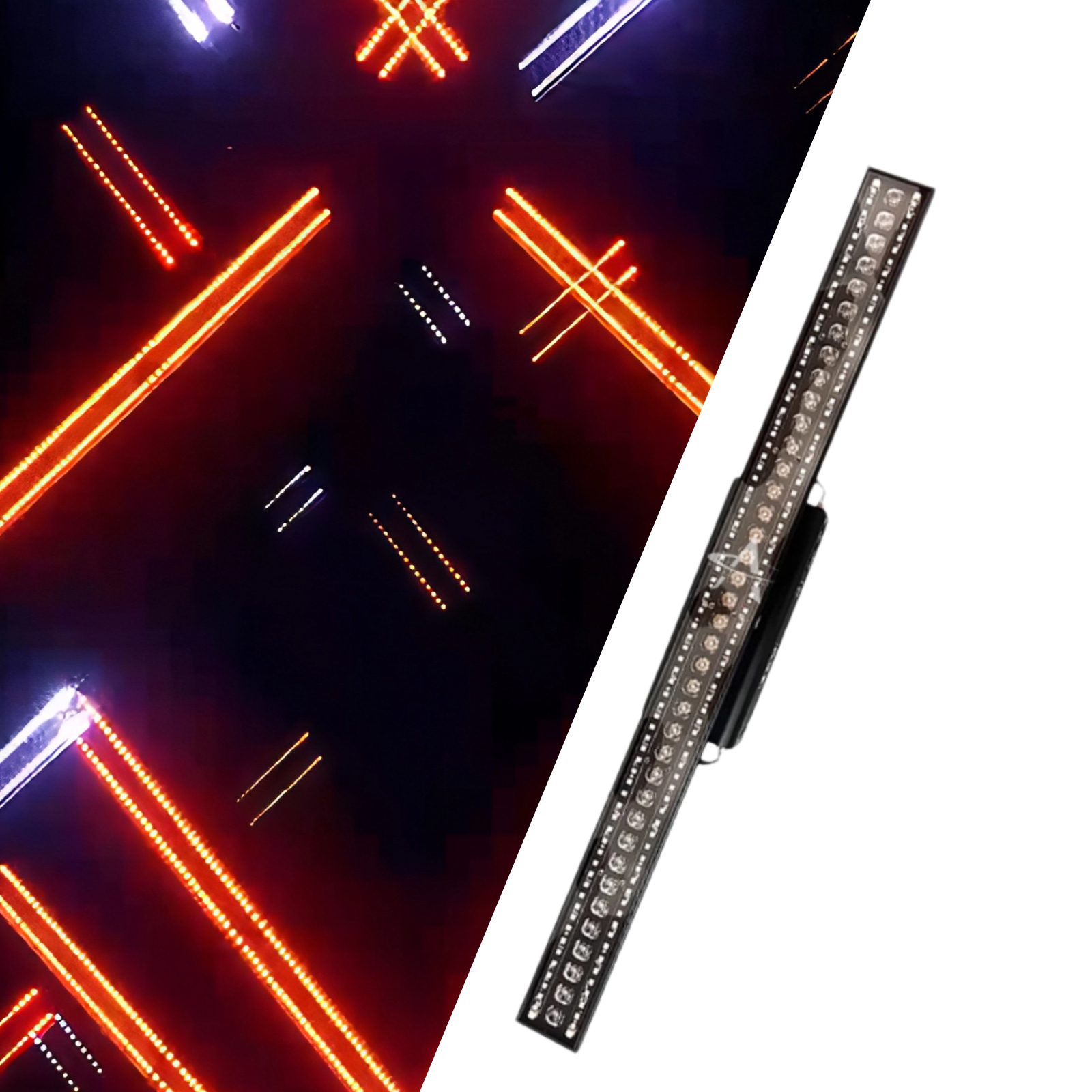 YT36X 38*10W RGBW LED Polar Light Curtain LED Wall Washer Light Disco DMX512 Control for Dj Stage Disco Club Bars