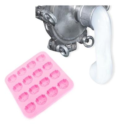 17 KN/M Fabricação de moldes de silicone Eco de borracha líquido amigável para a tela