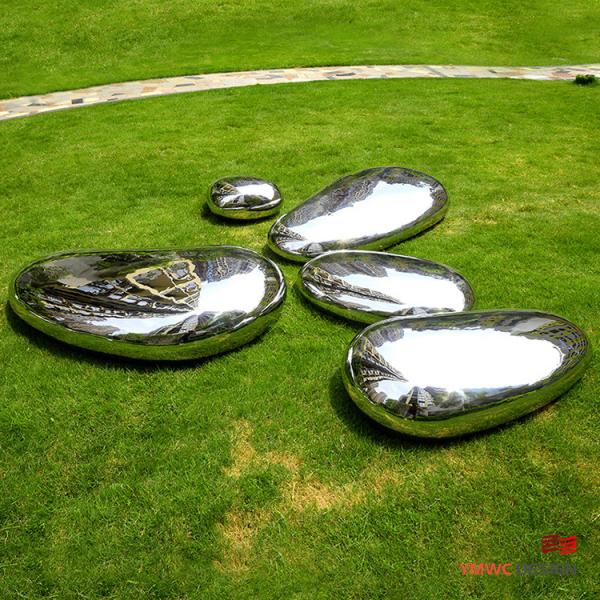 Custom Size Stainless Steel Sculpture Outdoor Rest Seats for Modern Style Art Furniture