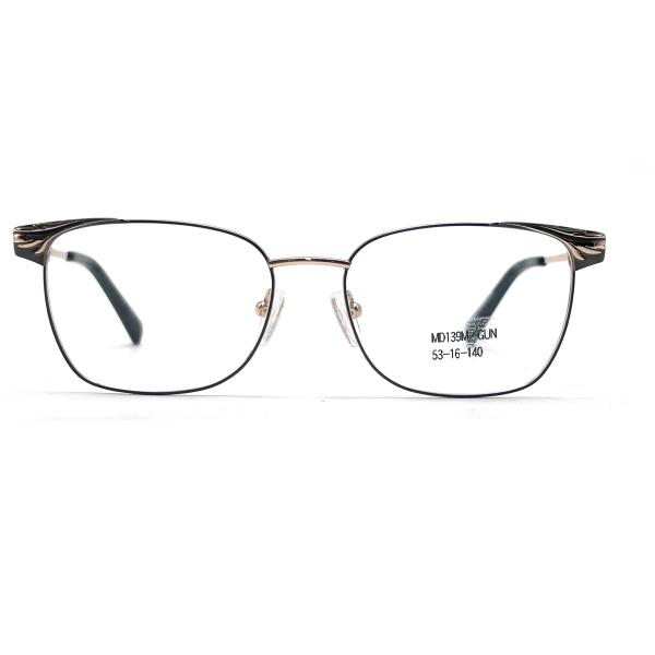 MD139M  Women s Metallic Optical Frames in 53-16-140 Size for Fashionable Look