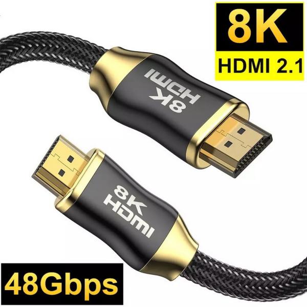 HDMI 2.1 8K HDMI Audio Video Cable signal male to male 48gbps v2.1 8k hdmi cable