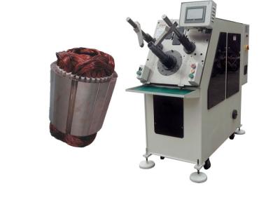 Enrolamento de bobina automático do estator do motor de fã que introduz a máquina