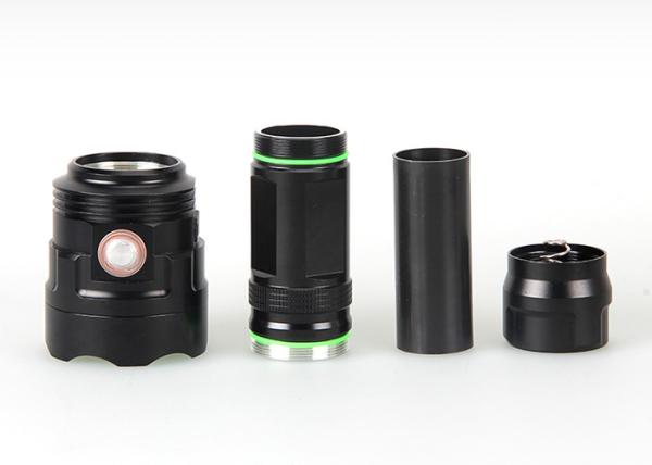 Black T6 Ultra Bright LED Flashlight Electric Torch Aluminium Alloy 6 Switch Mode