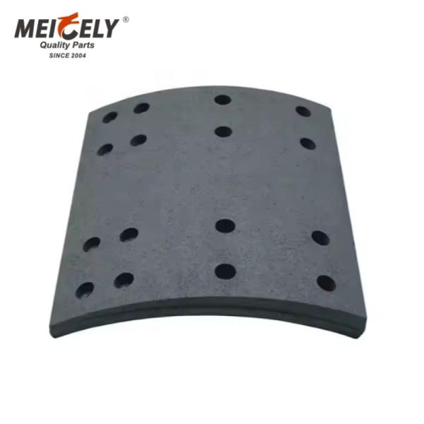 High-Quality Truck  Trailer Spare Parts Drum Brake Shoe Lining 4515 SanyHinoHowoYutong