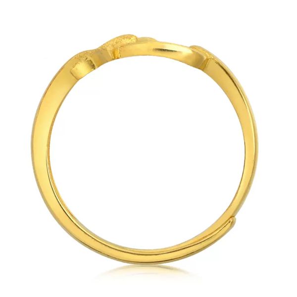 Anillos clásicos de oro fino para mujeres