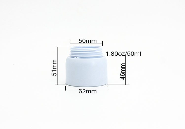 Опарникы сливк стороны HDPE пластиковые Blue10g 50ml пустые