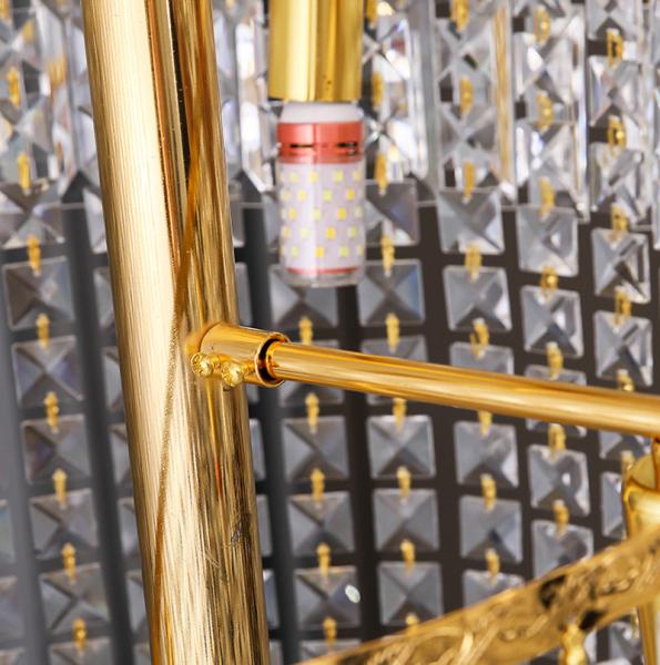 Long Hign ceiling Crystal Chandelier For Hall Project Staircase Stairwell Chandelier(WH-CY-202)