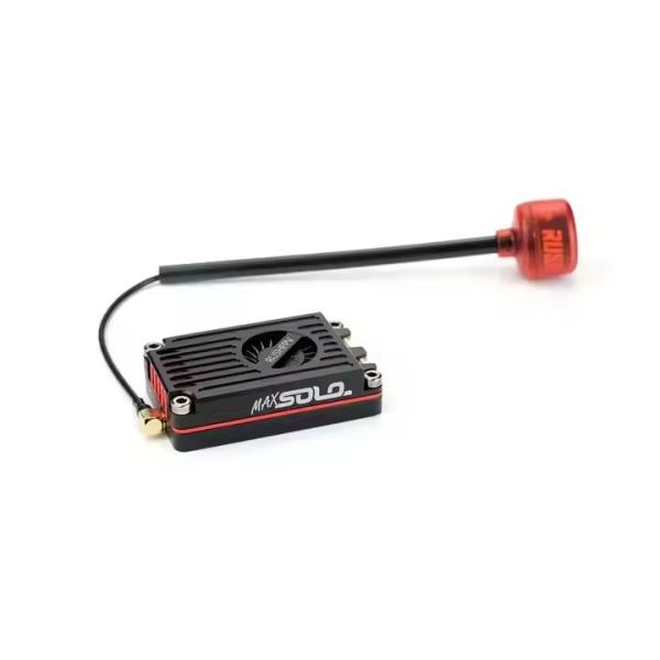 RUSHFPV MAX SOLO Video 2.5w VTX  Transmitter  High-power CNC Housing Inner Fan FPV Fixed-wing Long-distance Drones RC Drone