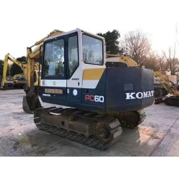 High Hedge Rate 0.25M3 6 Ton Komatsu PC60 6 Excavator