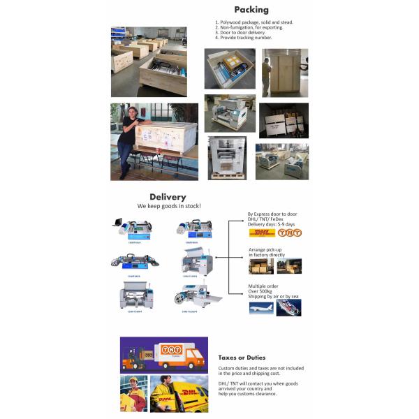 SOP QFN машины 0402-5050 выбора и места Charmhigh CHMT36VA настольное