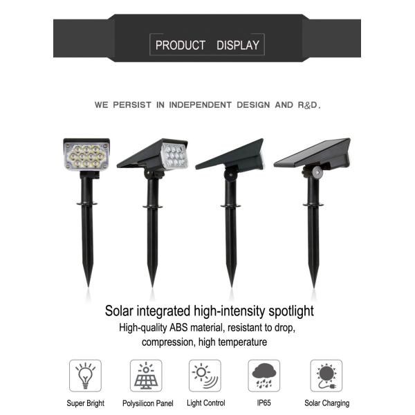 12LED Waterproof Security Wall Solar Motion Sensor Lights Solar Powered Motion Detector Lights LED Garden IP65 ROHS Ce 3-YEAR 80