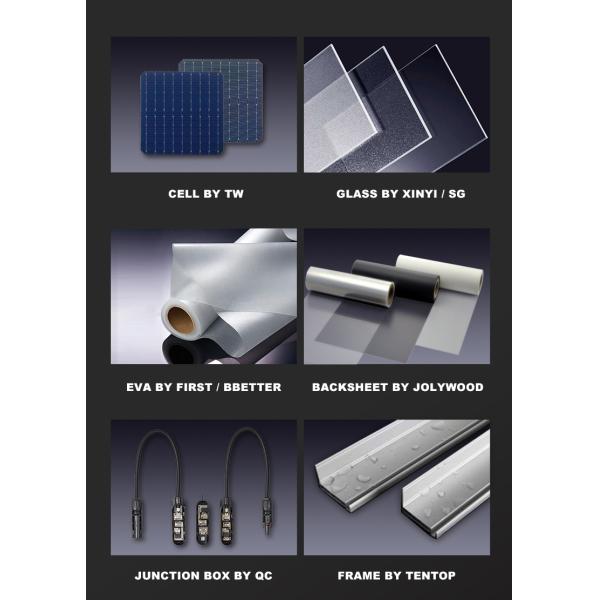 480w 300W Solar Panel 545w Double Sided Solar Panel Clear Glass