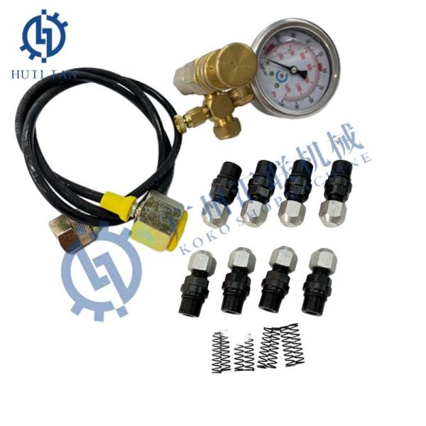 Okada OKB308 Gas Charging Tool OUB312 UB-1600 UB2000 UB12 OUB310 Charging Kit Gas Valve for Hydraulic Breaker