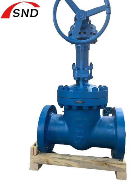 Cast Carbon Steel DN600 Flange Gate Valves For Gas And Oil Industry