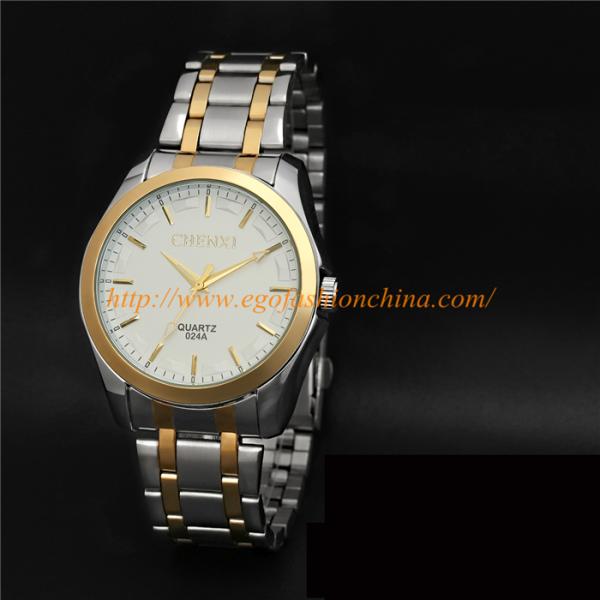 024A Cusual Watches Fashion Jewelry Stainless Steel Watch Unisex Women Watch Luxury Watch