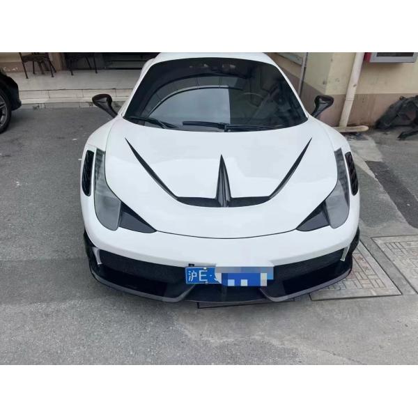 Ferrari 458 Body Kit SP Style Carbon Fiber Front And Rear Bumper Spoiler Hood 2010-2014