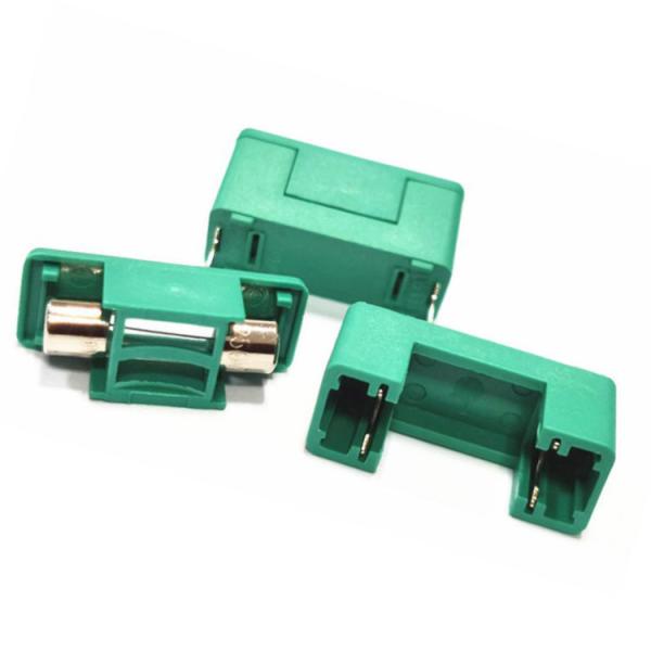 5x20 250 Volt PCB Fuse Holder Contact Resistant 22.6mm Pin Distance