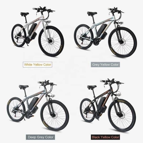 Electric Mountain Bike 26 E-Bike with 48V 13Ah Lithium Battery and Powerful 500W Motor