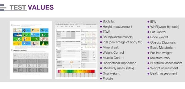 Full Body Health Digital Fat Bioelectrical Impedance Analysis Analyzer Scale