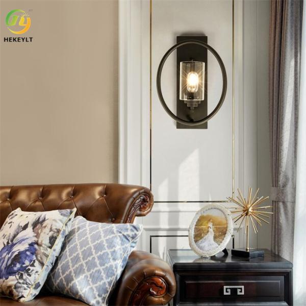 Luz preta antiga da luz 1 da parede da vela de Dimmable