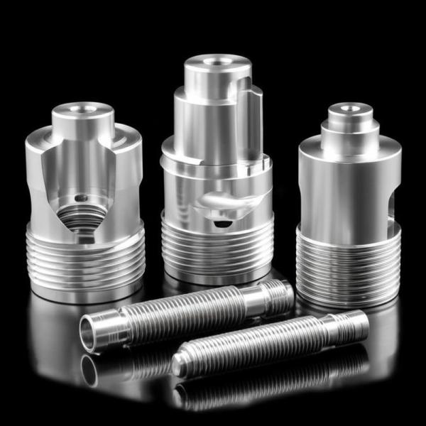 Alta precisión de aluminio y acero inoxidable piezas de mecanizado CNC con servicio personalizado