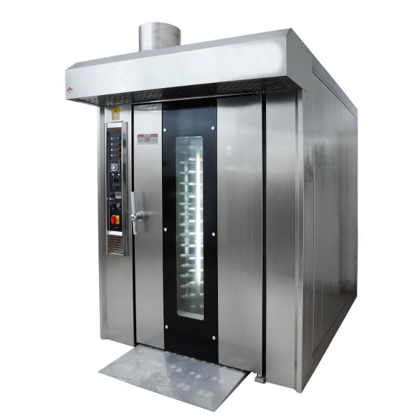 Equipamento 304 da padaria de 32 Tray Diesel Rotary Oven Industrial de aço inoxidável