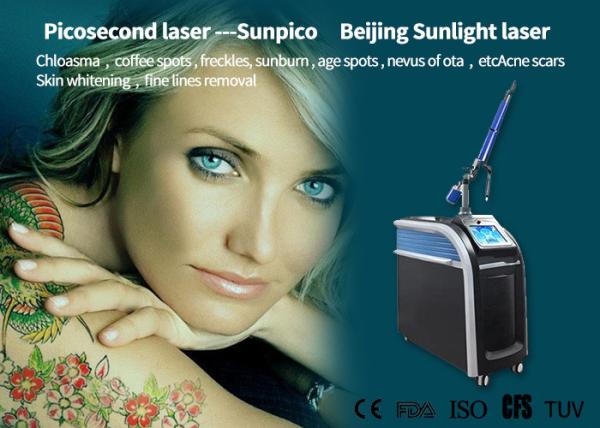 Stationary Laser Tattoo Removal System , Professional Tattoo Removal Machine