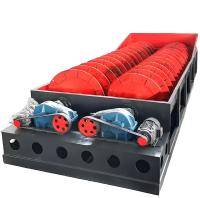 Machine de nettoyage à double barre spirale pour le sable de rivière, le sable de quartz et le gravier