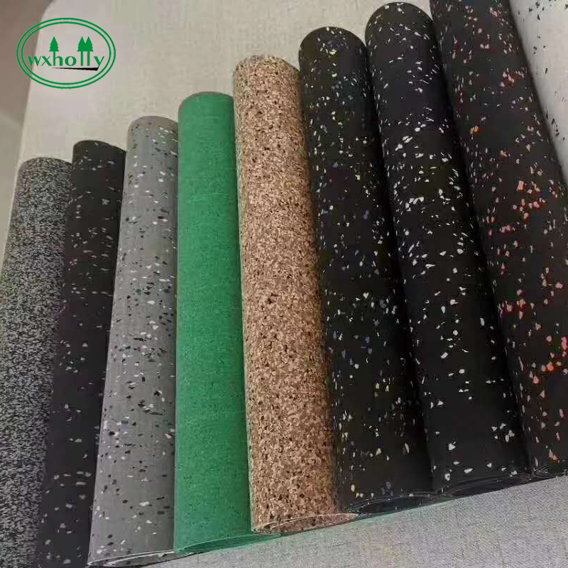 Циновка красочного звукопоглотительного сверхмощного пола спортзала EPDM 1200mm резиновая
