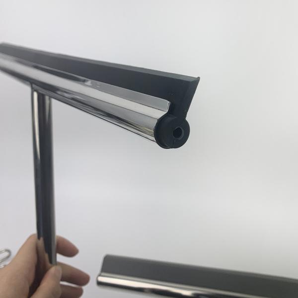 Commercial Window Wiper Squeegee Stainless Steel Floor Squeegee with Silicone Blade