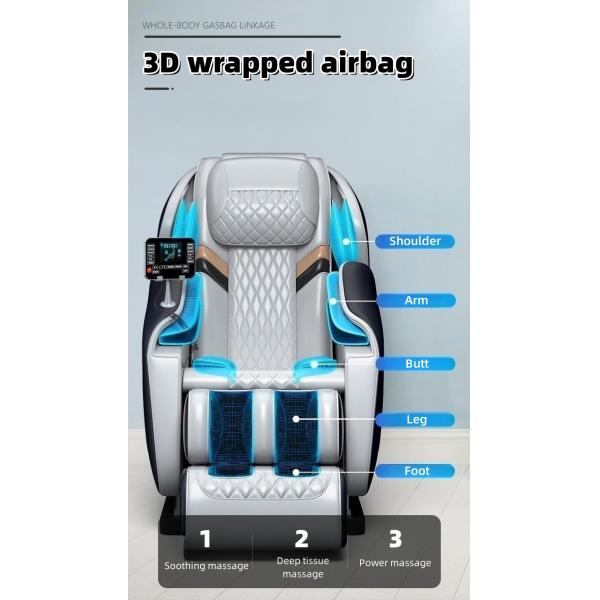 Adjustable Height Music Hot Compress Massage Chair and Adjustable Function