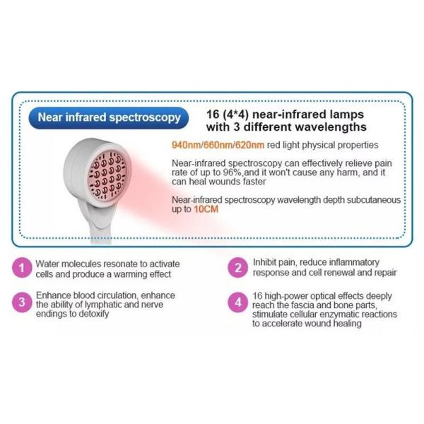 3 In 1 Pulsed Physio Magneto Therapy Machine Body Pain Relief Infrared