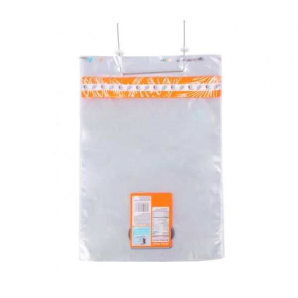 Heat Seal Plastic Wicketed Bags Food Grade Flat Bottom Plastic Bags High Clarity