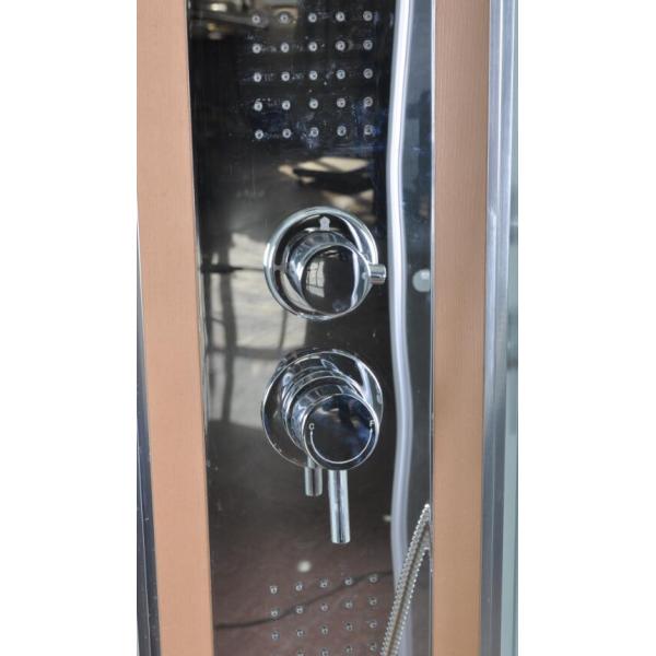 Comfort Waterproof Curved Corner Shower Enclosure Kits Free Standing Type