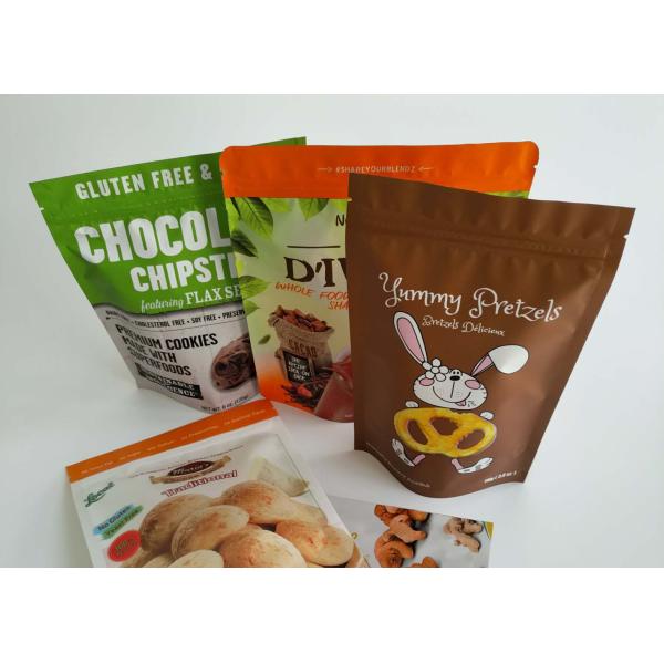 Органическое Чя осеменяет печатание Гравуре сумки упаковки еды печений закуски с молнией