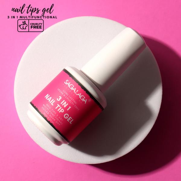 Upgrade Your Nail Game with 85G Capacity Tip Glue Gel X Nail Extension Tips Full Cover Kit and Private Logo Nail Gel Kit