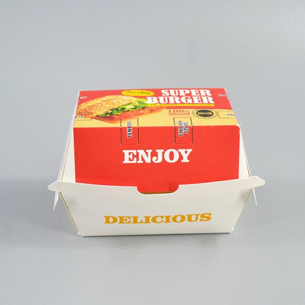 Foodgrade Fast Food Takeaway Boxes Burger Fry Chicken Hotdog
