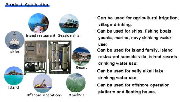 Sea well water desalination reverse osmosis machine ro seawater desalination plant price for sale boat