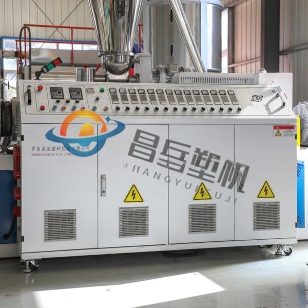 Sjsz 65/132 / Sjsz 80/156 PVC Pipe Extruder for Plastic Water Drainage Manufacturing