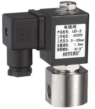 válvula de solenoide diminuta de aço inoxidável NC normalmente fechado a ação direta ac220v 230v