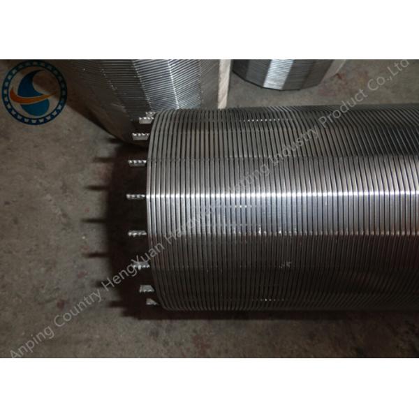 Johnson Type 200Bar Wire Wrapped Screen Pipe For Waste Water Treatment System