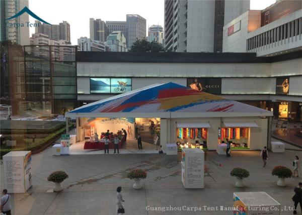 Width 15m Durable Aluminium Frame Warehouse Tents Use For Exhibition Event