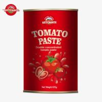 La pâte de tomate en conserve de 425 g Les normes mondiales établies par les règlements ISO HACCP BRC et FDA