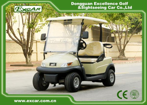 Bateria elétrica do Trojan dos carros 48v do golfe do carro do clube do passageiro do bege 2