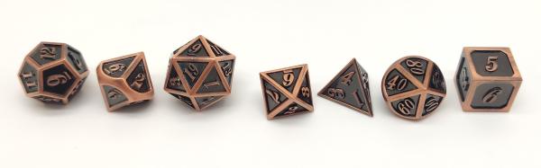 Practical Hand Pouring Metal Gaming Dice , Wear Resistant Cool Metal Dice