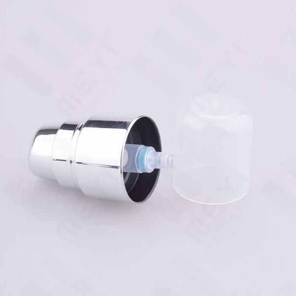 24/410 Outer Spring Treatment Pump Silver Color For Cosmetic Packaging