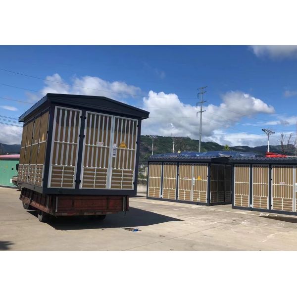 10KV 35KV Outdoor Rain Protection Box Type Substation 500kva 630kva 800kva 1250kva